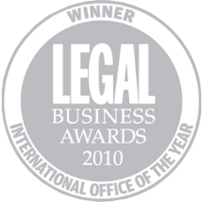 Legal business awards 2010